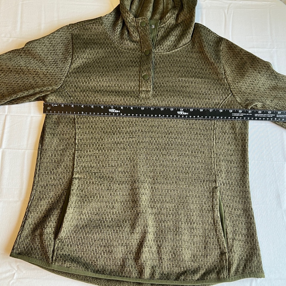 Columbia Forest Green Textured Hoodie - Picture 8 of 8